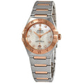 Omega Constellation Manhattan Quartz Diamonds Mother of Pearl Dial Two Tone Steel Strap Watch for Women - 131.20.25.60.55.001