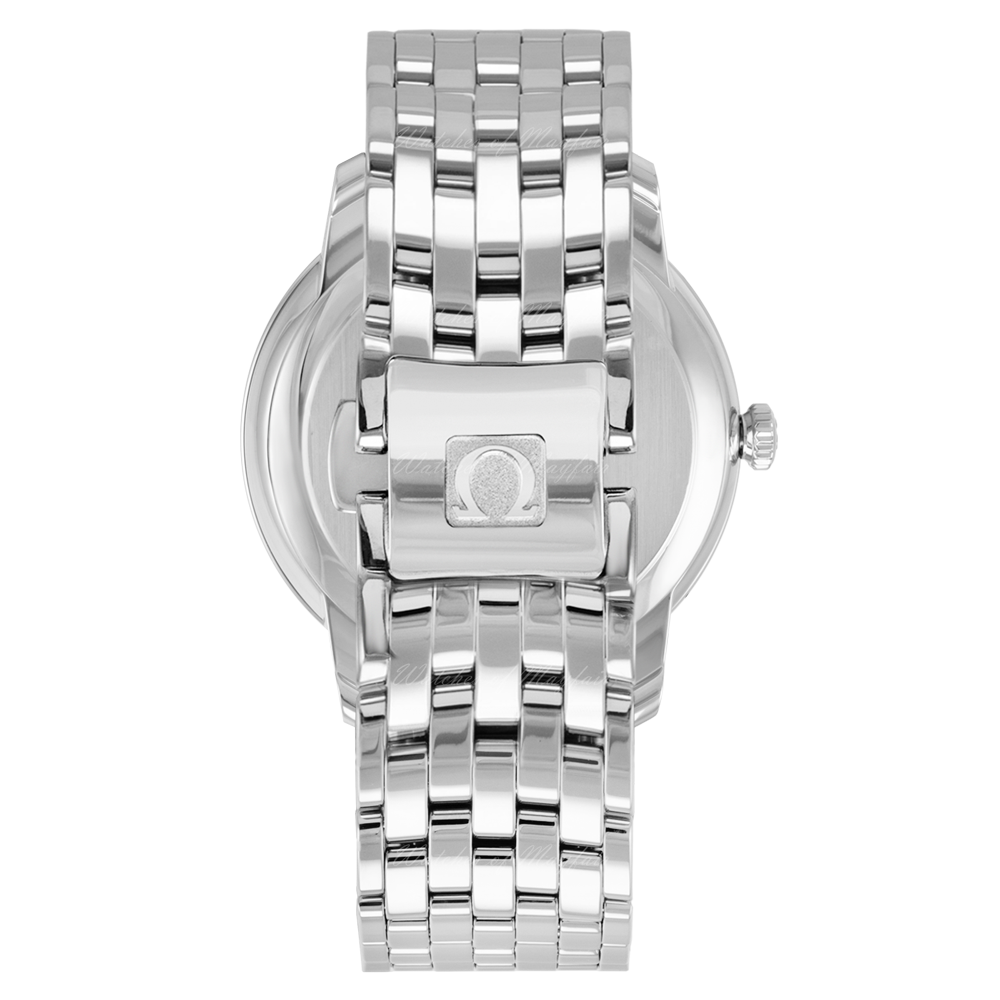 Omega De Ville Prestige Co-Axial Silver Dial Silver Steel Strap Watch for Men - 424.10.40.20.02.003