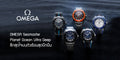 Omega Seamaster Planet Ocean 6000M Co Axial Master Chronograph Black Dial Black Rubber Strap Watch for Men - 21532462106001