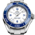 Omega Planet Ocean 6000M Co Axial Master Chronometer 45.5mm White Dial Silver Steel Strap Watch for Men - 21530462104001