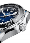 Omega Planet Ocean 6000M Co Axial Master Chronometer 45.5mm Blue Dial Black Rubber Strap Watch for Men - 21532462103001