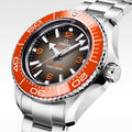 Omega Seamaster Planet Ocean 6000M 45.5mm Black Dial Silver Steel Strap Watch for Men - 21530462106001