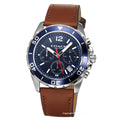 Coach Kent Blue Dial Brown Leather Strap Watch for Men - 14602560