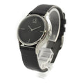 Calvin Klein Skirt Black Dial Black Leather Strap Watch for Women  - K2U231C1