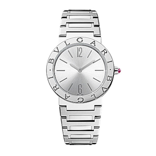 Bvlgari Bvlgari Lady Silver Dial Silver Steel Strap Watch for Women - BVLGARI103575