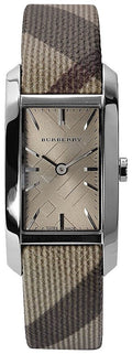 Burberry The Pioneer Grey Dial Brown Leather Strap Watch for Women - BU9504