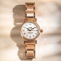 Coach Madison White Dial Rose Gold Steel Strap Watch for Women - 14502395