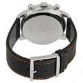 Calvin Klein City Chronograph Black Dial Black Leather Strap Watch for Men - K2G271C1