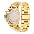 Michael Kors Bradshaw Brown Dial Gold Steel Strap Watch for Women - MK5502