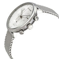 Calvin Klein High Noon Chronograph Silver Dial Silver Mesh Bracelet Watch for Men - K8M27126