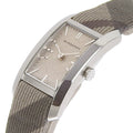 Burberry The Pioneer Grey Dial Brown Leather Strap Watch for Women - BU9504