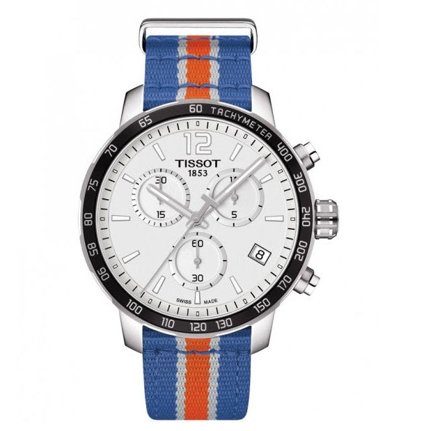 Tissot Quickster Chronograph NBA New York Kicks Watch For Men - T095.417.17.037.06