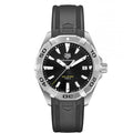 Tag Heuer Aquaracer Quartz Black Dial Black Rubber Strap Watch for Men -  WBD1110.FT8021