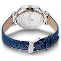 Swarovski Passage Moon Phase Blue Dial Blue Leather Strap Watch for Women - 5613320