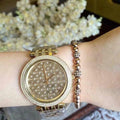 Michael Kors Darci Gold Dial Gold Steel Strap Watch for Women - MK3398