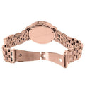 Marc Jacobs Marc Fergus Orange Dial Rose Gold Stainless Steel Strap Watch for Women - MBM8648