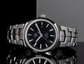 Tag Heuer Link Quartz Black Dial Silver Steel Strap Watch for Women - WBC2110.BA0603