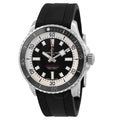 Breitling Superocean Automatic 42 Black Dial Black Rubber Strap Watch for Men - A17375211B1S1