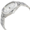 Gucci GG2570 Quartz Silver Dial Silver Steel Strap Watch For Men - YA142308