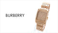 Burberry Nova Check Quartz Rose Gold Dial Rose Gold Stainless Steel Strap Watch for Women - BU1578