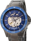 Maserati SFIDA Automatic Blue Dial 44mm Stainless Steel Watch For Men - R8823140001