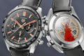 Tag Heuer Carrera Year of The Rabbit Automatic Chronograph Black Dial Black Leather Strap Watch for Men - CBN2A1L.FC6521