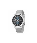 Maserati Epoca 42mm Black Dial Steel Silver Mesh Bracelet Watch For Men - R8873618003