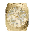 Michael Kors Layton Chronograph Gold Dial Gold Steel Strap Watch for Women - MK5959