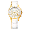 Marc Jacobs Rock White Dial White Stainless Steel Strap Watch for Women - MBM2546