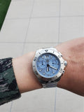 Tag Heuer Aquaracer Professional 200 Date Blue Dial Silver Steel Strap Watch for Men - CBP1112.BA0627