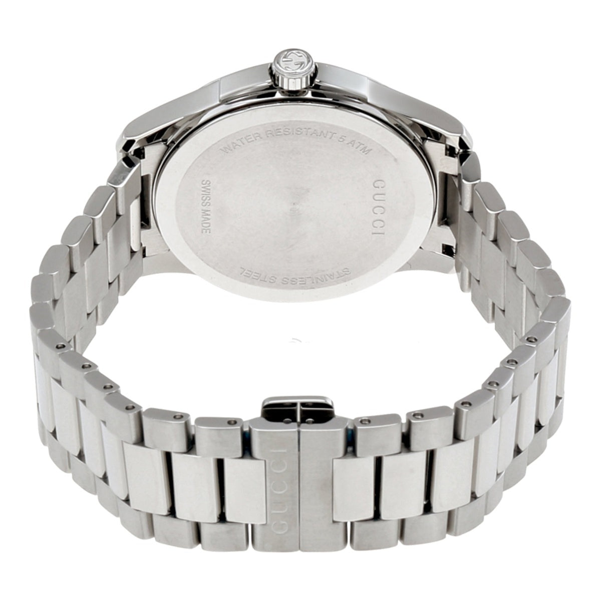 Gucci G Timeless 400 Quartz Stainless Steel Silver Dial 38mm Watch For Women - YA126459