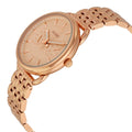 Fossil Tailor Rose Gold Dial Rose Gold Steel Strap Watch for Women - ES3713