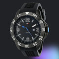 Tommy Hilfiger Sport Multifunction Black Dial Black Rubber Strap Watch for Men - 1790983