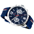 Tommy Hilfiger Decker Blue Dial Blue Rubber Strap Watch for Men - 1791476