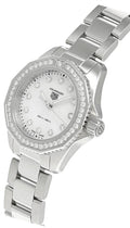 Tag Heuer Aquaracer Professional 200 Quartz Diamond Mother of Pearl Dial Silver Steel Strap Watch for Women - WBP1417.BA0622