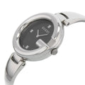 Gucci Guccissima Analog Black Dial Silver Steel Strap Watch For Women - YA134301