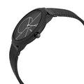 Calvin Klein Minimal Black Dial Black Mesh Bracelet Watch for Men - K3M5145X