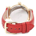 Coach Madison White Dial Red Leather Strap Watch for Women - 14502400