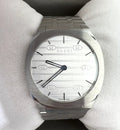 Gucci 25H Quartz Silver Dial Silver Steel Strap Unisex Watch - YA163407