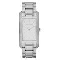 Burberry Heritage Silver Dial Silver Steel Strap Watch For Women - BU9400