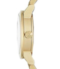 Burberry The City Gold Dial Gold Steel Strap Watch for Women - BU9234