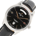 Breitling Premier Automatic 40mm Day & Date Black Dial Black Leather Strap Mens Watch - A45340241B1P2