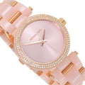 Michael Kors Delray Rose Gold Dial Rose Gold Steel Strap Watch for Women - MK4322