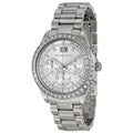 Michael Kors Brinkley Silver Dial Silver Steel Strap Watch for Women - MK6186