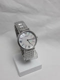 Emporio Armani Kappa Mother of Pearl Dial Silver Steel Strap Watch For Women - AR2507