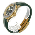 Breitling Superocean Automatic 42 Green Dial Green Rubber Strap Watch for Men - N17375201L1S1