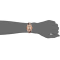 Burberry The City Pink Dial Brown Leather Strap Watch for Women - BU9236