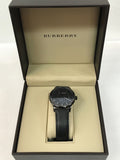 Burberry The Classic Black Dial Black Leather Strap Watch for Men - BU10003