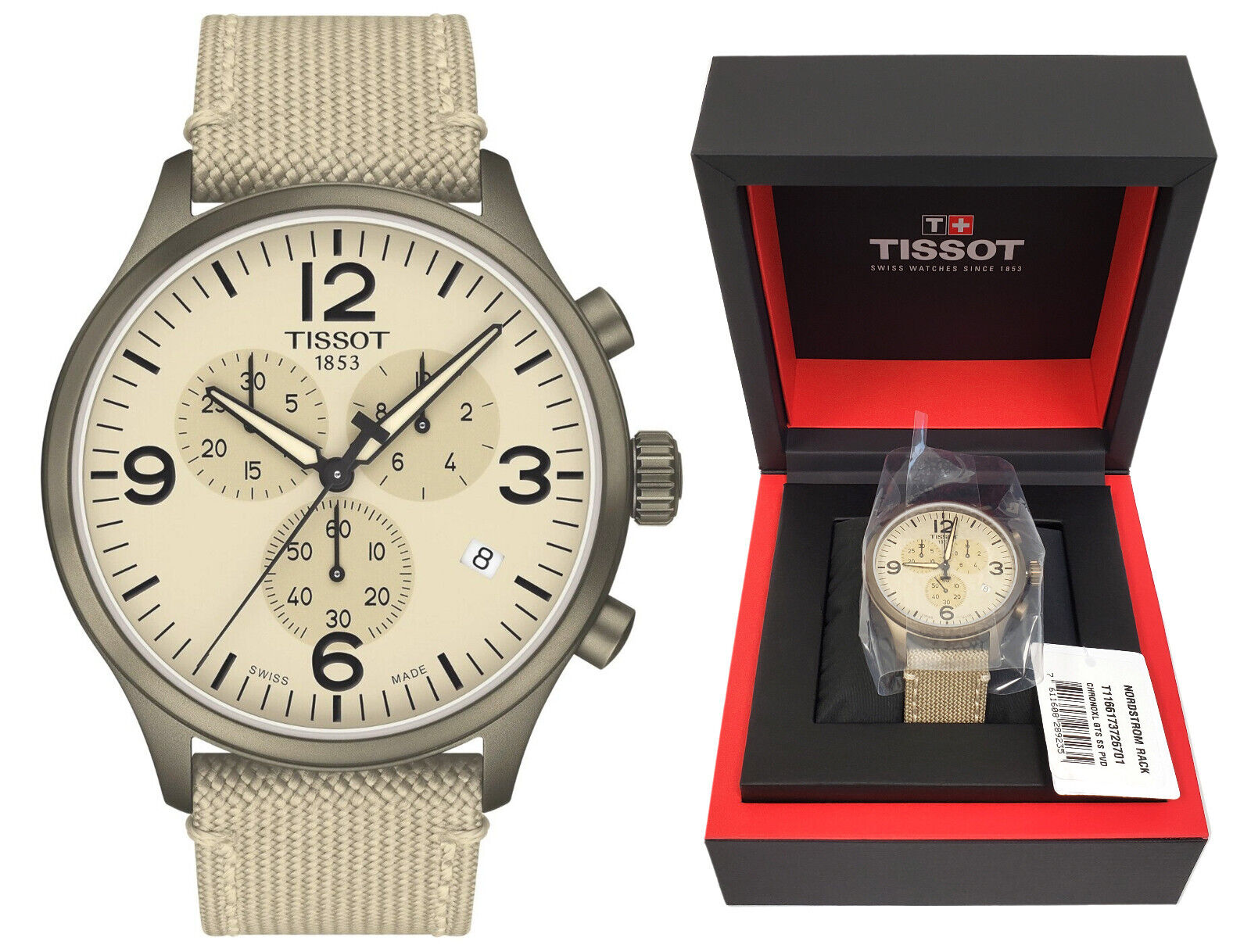 Tissot Chrono XL NATO Strap Watch For Men - T116.617.37.267.01