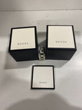 Gucci G Gucci Diamonds Mother of Pearl Dial Silver Steel Strap Watch For Women - YA125502